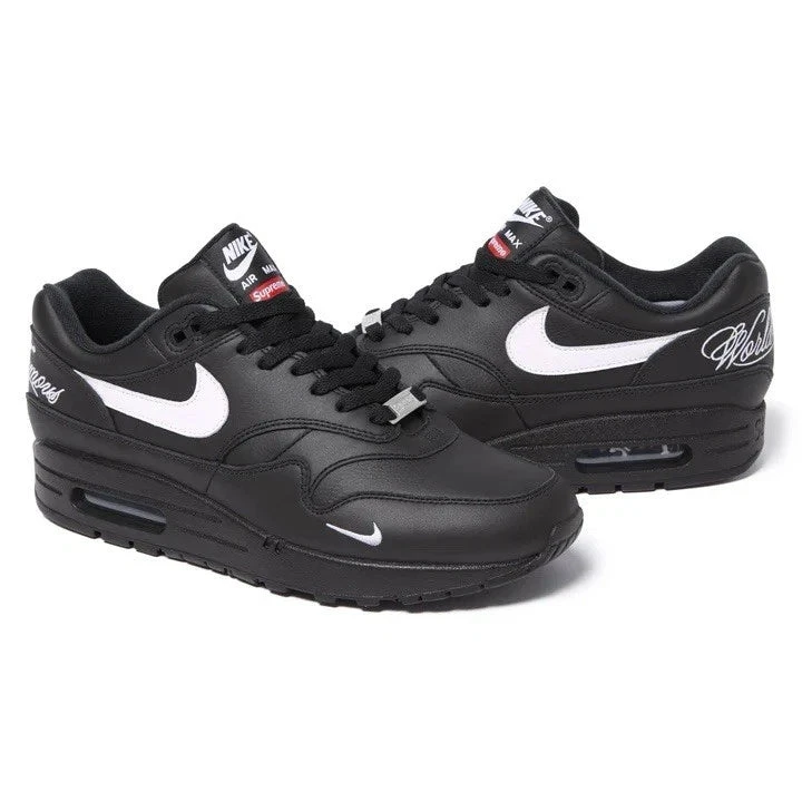 Nike Air Max 1 '87 SP Supreme Black White - Image 2
