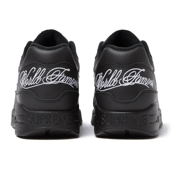 Nike Air Max 1 '87 SP Supreme Black White - Image 3