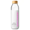 Off-White Evian X Virgil Abloh X Soma Glass Water Bottle Pink